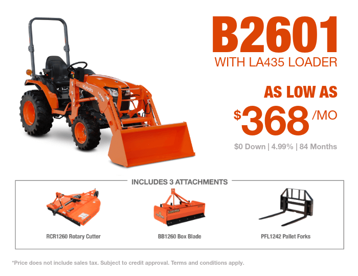 B2601 Package - Kubota of Salina
